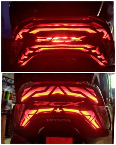 Stiker stoplamp PCX 160 Stiker lampu stop pcx 160 model 1