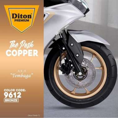 Cat Semprot DITON PREMIUM Paket Velg Warna Bronze