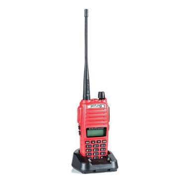 Pofung UV-82 Walkie Talkie Radio HT Walky Talky Red