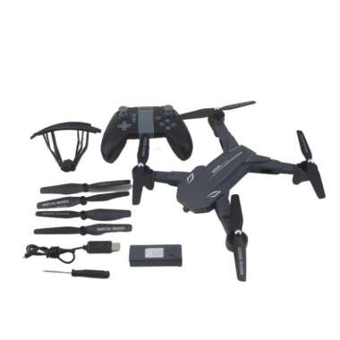 Visuo XS 816 XS816 Drone Dual Camera 4K 20min Fly Battle Shark Sharks hitam