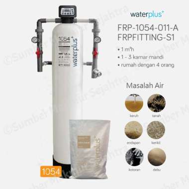 Waterplus Filter Air FRP 1054 Silica Automatic