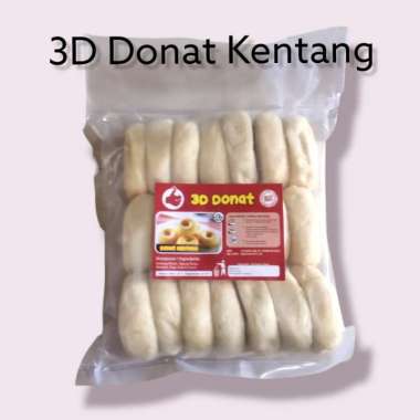 3D Donat Kentang Frozen isi 20 pcs Donat Kentang