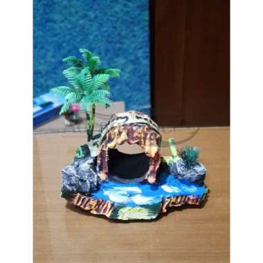 TEBING GORONG KELAPA HIASAN AQUARIUM AQUASCAPE