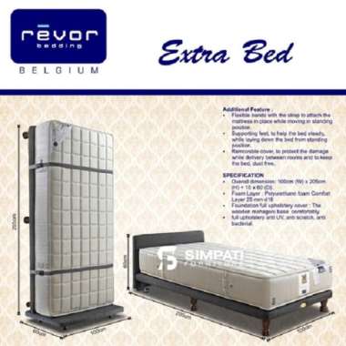 Extra Bed Hotel Revor / Kasur Tambahan Hotel 120x200