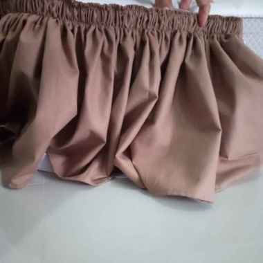 Bed Skirt Rumbai murah Ukuran King Bed 180x200 - Rok Kolong ranjang - Rok Kasur Rumbai Elastic Tingg