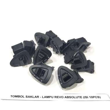 Tombol Saklar - Lampu Revo Absolute (Isi 10Pcs) Black