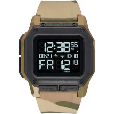 Jam Tangan Nixon A11802865 Regulus Multicam Original