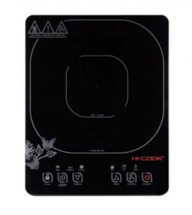 Kompor Induksi Hi-Cook IC-02 Hitam 1 Zona Pemanasan 6 Level Daya