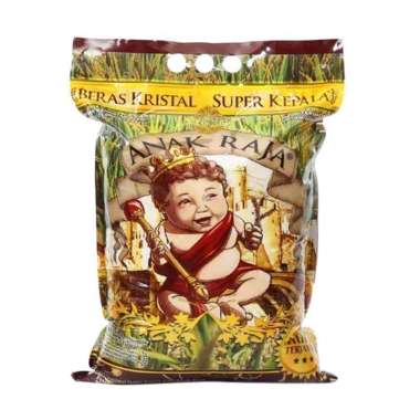 Promo Harga Anak Raja Beras Kristal Super Kepala 5000 gr - Blibli