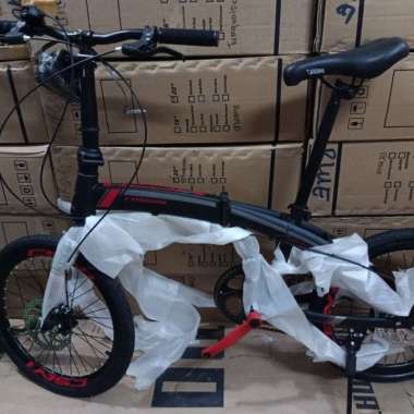 Sepeda Lipat Folding Bike 20 Trex Cassini 7 speed