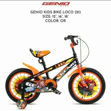 Sepeda Anak Laki BMX 12 inch Genio Loco 12" by United