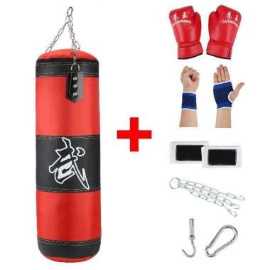 Sarung Samsak Tinju Mma Boxing Punching Sandbag 8 In 1 100 CM