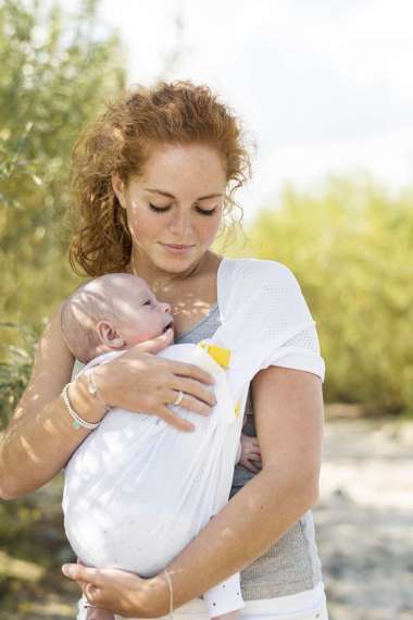 Minimonkey Mini Sling Mesh / Gendongan Bayi White