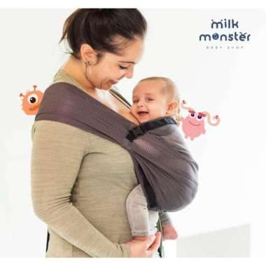 Minimonkey Mini Sling Mesh / Gendongan Bayi Grey