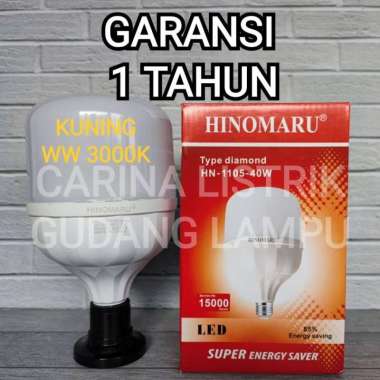 Hinomaru lampu led 40 watt type Diamond HN1105-40W KUNING WW 3000K