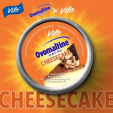VILO Gelato Ovomaltine Cheesecake [250ml]