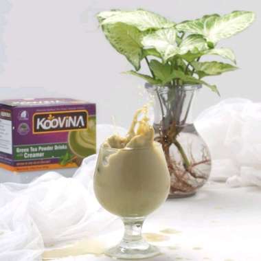 KOOVINA Brazillian Collagen Drink Minuman Kesehatan Kolagen Halal Matcha