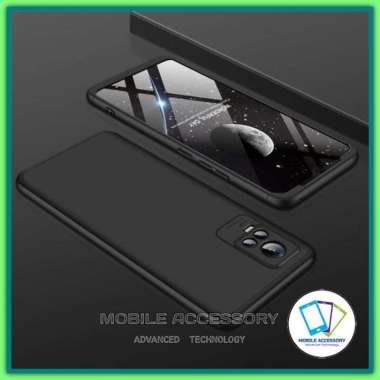 Hard Case Vivo V21E V21 E Gkk Armor Hardcase Full Protective Slim Back Cover Casing Hp Murah Biru