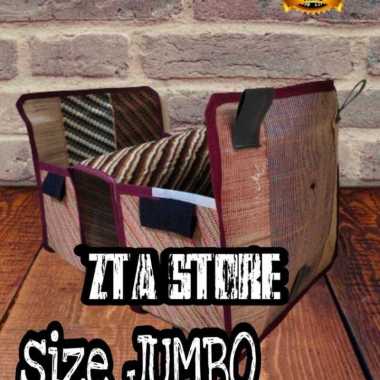 tas kurir jumbo goni super tas motor\obrok\keranjang motor