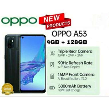 OPPO A53 4/128 Hitam
