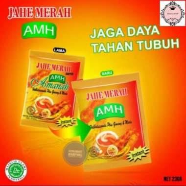 Jahe Merah Super Amanah AMH Original