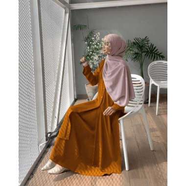 Annaya set rok + tunik ( S M L XL XXL ) bahan torryburch busui friendly busana muslim jumbo original