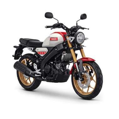 Yamaha All New XSR 155 World GP 60Th Anniversary Livery Sepeda Motor [OTR Jabodetabek] White Red JAB