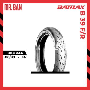 Ban Motor Matic BATTLAX Ring 14 B39-F/R Tubles Uk. 80/90-14 TL
