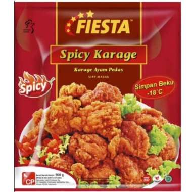 Promo Harga Fiesta Ayam Siap Masak Spicy Karage 500 gr - Blibli