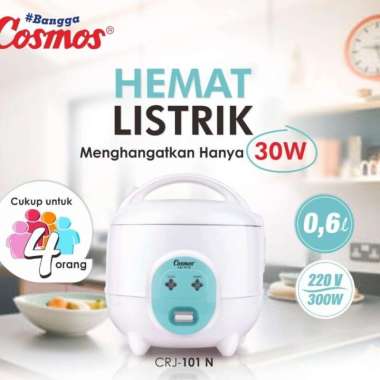rice cooker magic com cosmos 0.6 liter crj 101 N