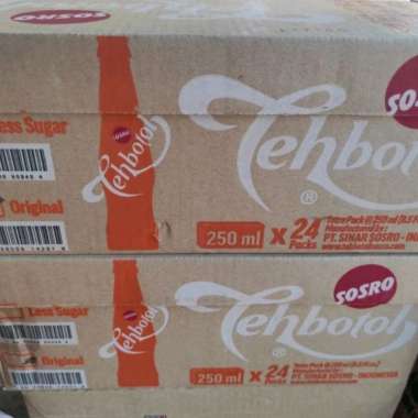 Teh Botol Sosro Kotak 250 ml 1 dus