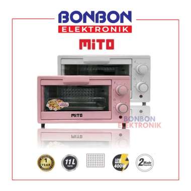 Mito Oven Listrik Mini MO 20 11L Pink