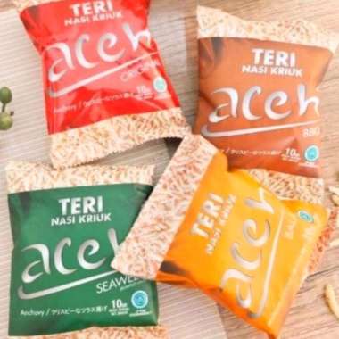 Teri Kriuk Nasi Aceh Kemasan Sachet (rasa campur)