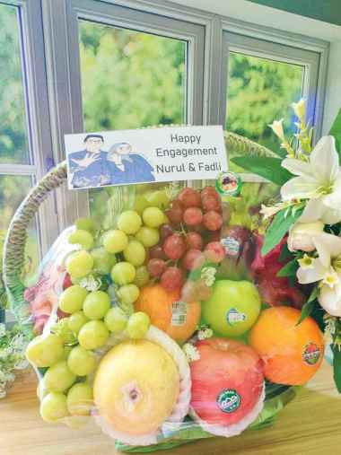 Engagement Hampers|Parcel Hantaran|Parcel Buah - Hantaran 1