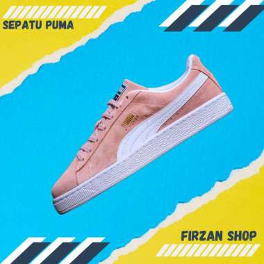 puma peach sneakers