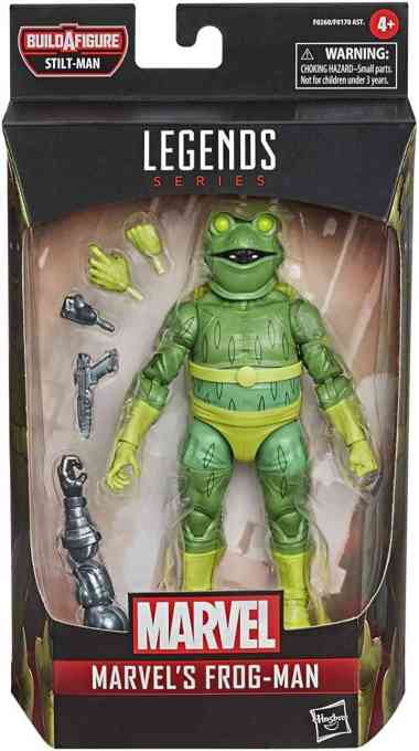 Marvel Legends Spider-Man Into The Spiderverse Series Frog-Man frogman