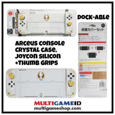 Switch Oled Dockable Crystal Case +Thumb Grips Arceus (IINE)