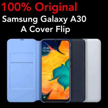 Samsung Galaxy A30 Original A Cover Flip Case Putih