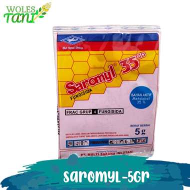 Saromyl 5 Gram Metalaksil Fungisida Treatment Benih