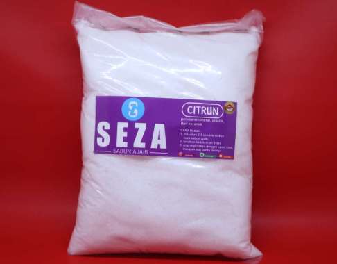 SEZA CITRUN 1KG / sitrun / citric acid / pembersih pakaian / asam sitrus