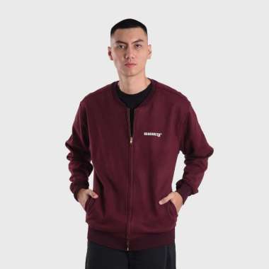 Roughneck BO003 Maroon Mini Sig Bomber Jacket Maroon S