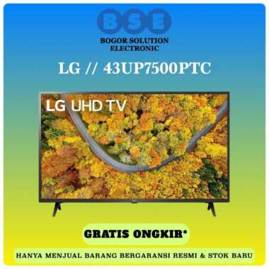 LG TV 43UP7500PTC 43 INCH SMART TV 4K UHD 43UP7500 43UP75 UP75 LG 43
