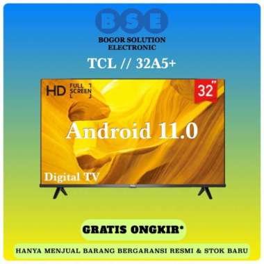 TCL 32A5+ Smart TV Android 11 TCL Promo Android TV 32 Inch 32A5+ 32