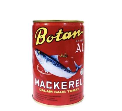 Botan Besar Mackarel 425g/ botan sarden saus tomat/ ikan botan