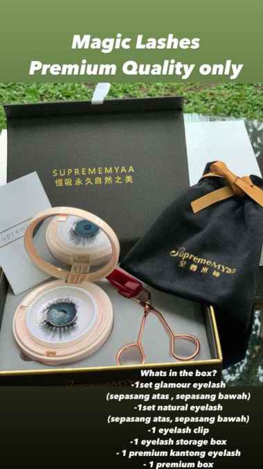 MAGNETIC EYELASH/ BULU MATA MAGNET/ MAGNET EYELASH PREMIUM