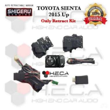 Spion Lipat Elektrik Otomatis Mobil Only Retract SIENTA 2015