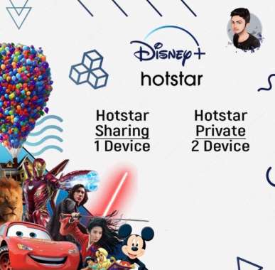 Disney Hotstar [1 Bulan/ Legal /Regional Indonesia]
