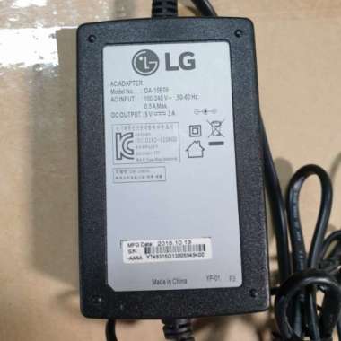 LG ADAPTOR 5V 3A POWER SUPPLY 3 AMPERE 5 VOLT DC ORIGINAL