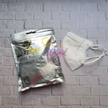 Masker Anak KN95 Kids Premium / KN95 5ply Anak Motif Karakter isi 10-50 pcs 1130 PRO PUTIH 10 PCS