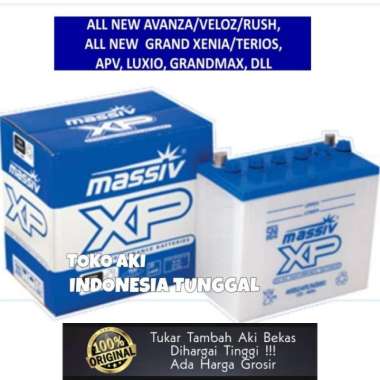 Aki Mobil Massiv Ns40 Avanza Xenia Grandmax Luxio Apv Carry T120Ss